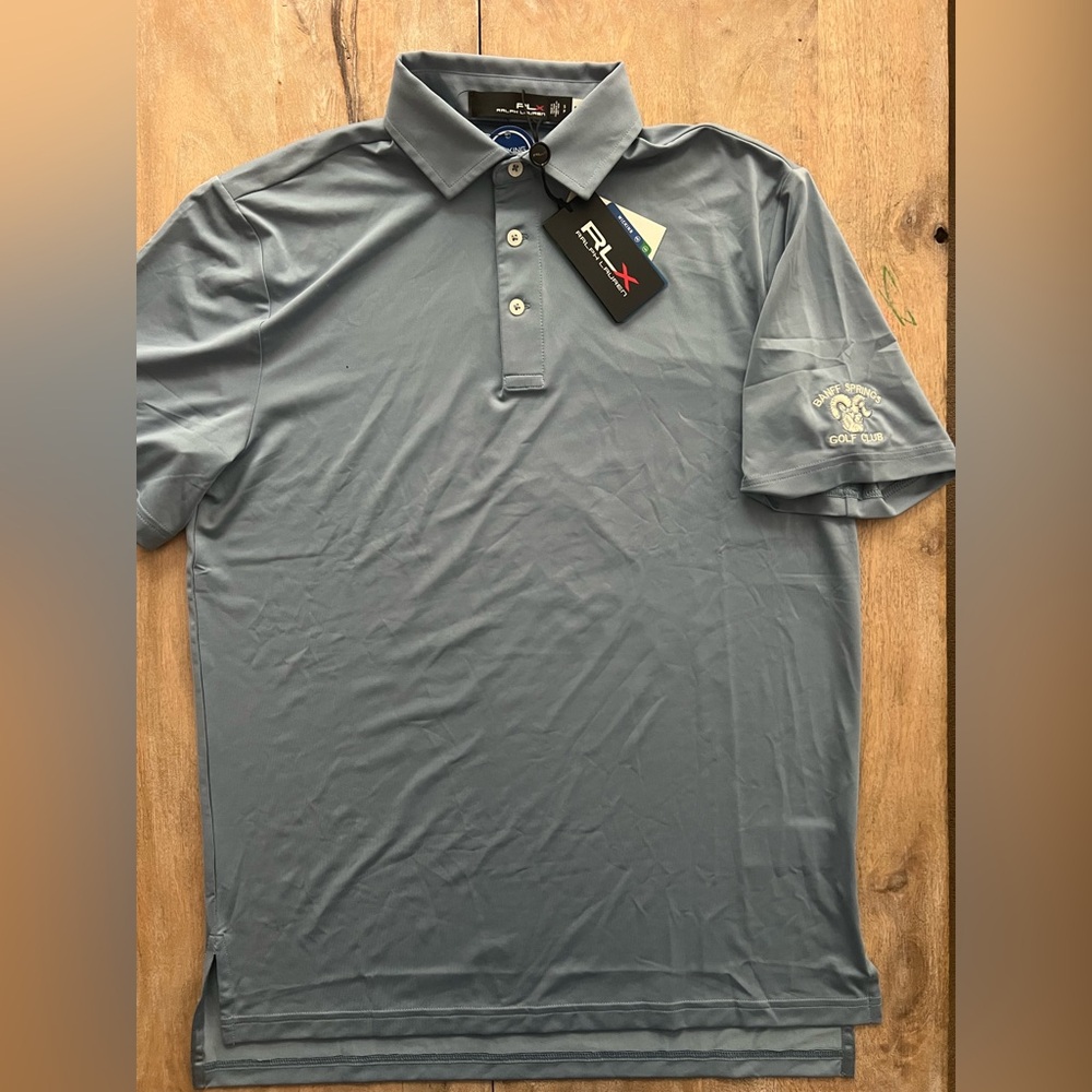 3/$90 NEW RLX Ralph Lauren X Banff Springs GC Polo